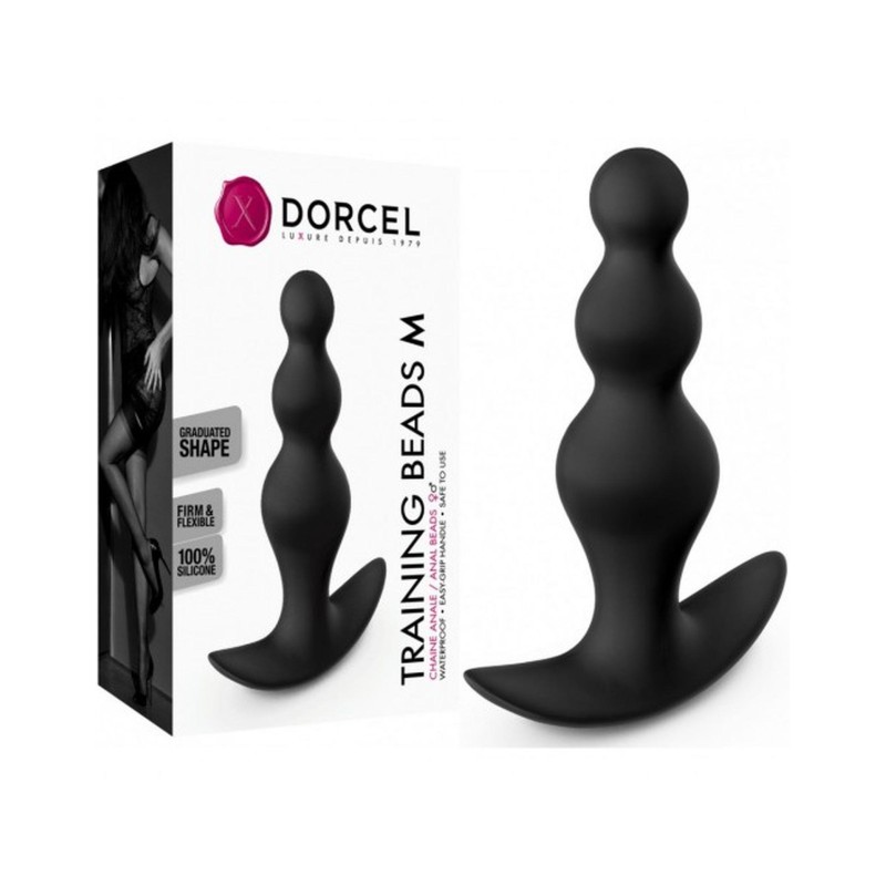 Korek analny plug kulki dorcel training beads 11cm